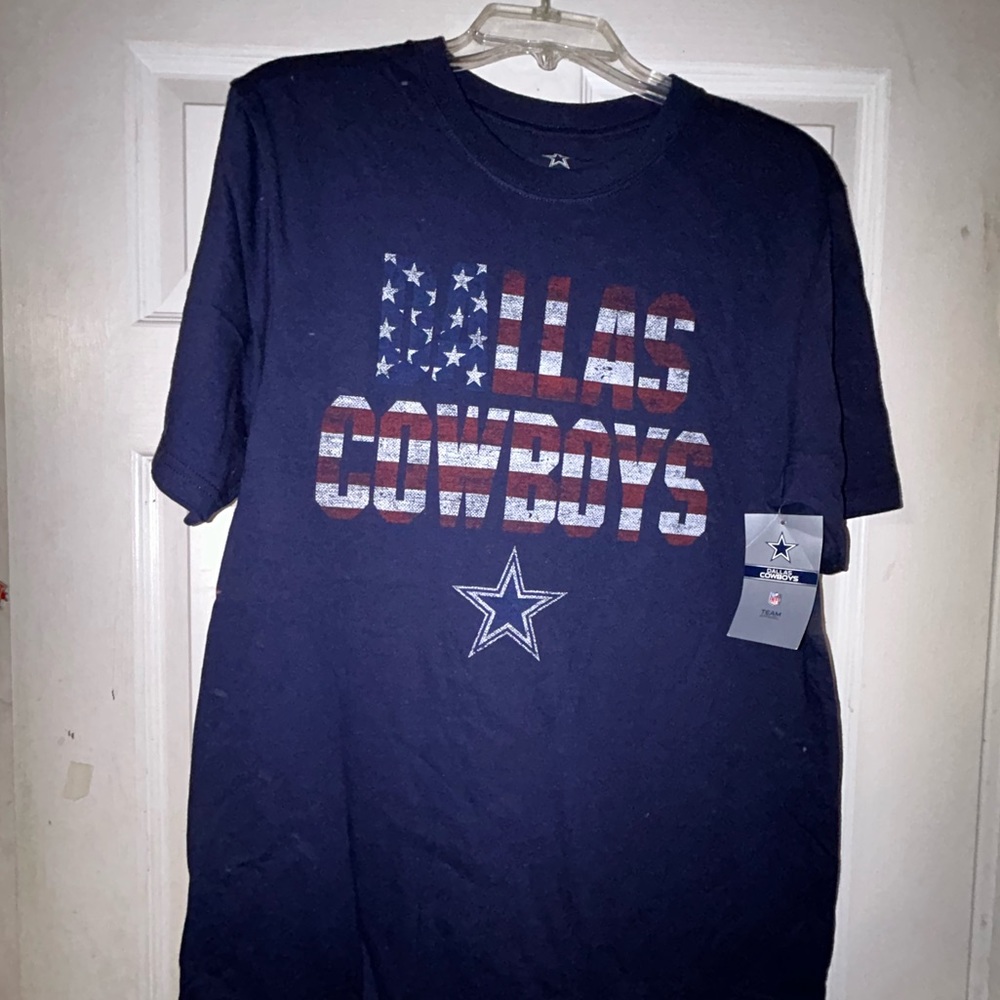 🌟🏈🏟️ Dallas Cowboys USA Pride Flag Double Double Banner Shirt 🏟️🏈🌟